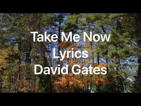 Take Me Now -Lyrics- David Gates