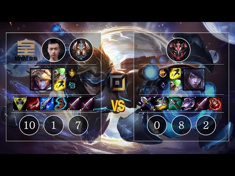 RNG Able Ezreal vs Aphelios Bot - KR Patch 10.12