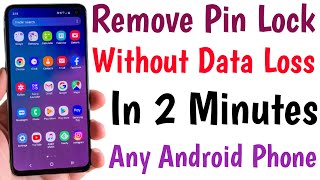 Remove Pin Lock Without Data Loss Any Android Phone In 2 Minutes 100% Working With Proof