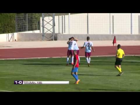 30/10/2016 Resumen JUMILLA F.C., golazo de Titi ante LA RODA