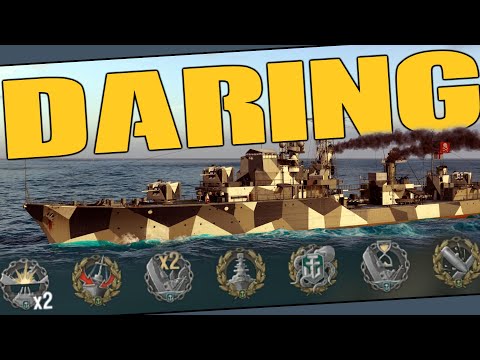 Daring - the CARRY DESTROYER || World of Warships