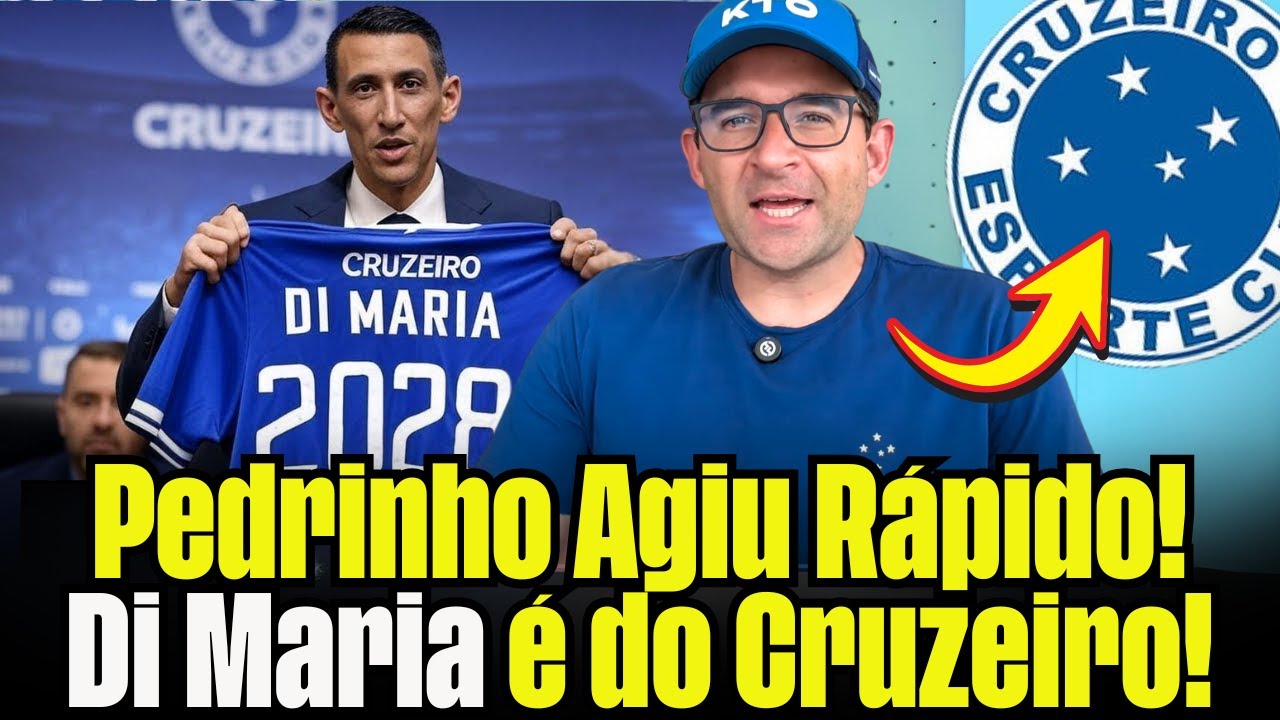 CONFIRMADOI DI MARIA É DO CRUZEIRO! A CONTRATAÇÃO MAIS CARA DA HISTORIA DO CRUZEIRO!