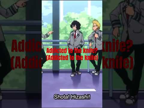 Addicted to the knife? #shoutaaizawa #past #angst #spoilers #sad #mha #anime