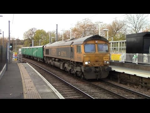 66716 5Z89 10:24 Slade Green T&R.S.M.D to Peterboro Maint Shed Gbrf @ Gospel Oak 19/11/16