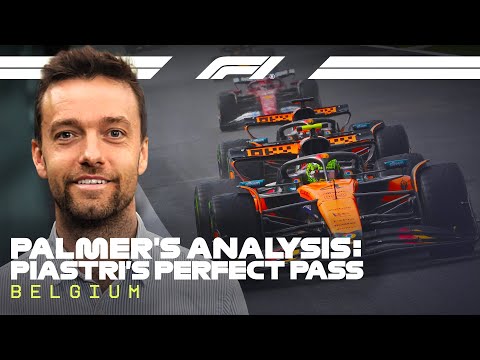 Inside Piastri's Decisive Overtake On Norris In Belgium | Jolyon Palmer's F1 TV Analysis