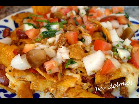 "Mexican Nachos Recipe" "Mario's Style" "Delicious Recipes from Mexico"