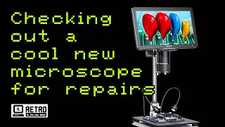 TOMLOV TriL110 2K Digital Microscope - Unboxing and exploring #tomlov #electronicsrepair