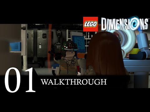 Lego Dimensions: Ghostbusters (2016) Walkthrough Part 1 (No Commentary/Full Game)