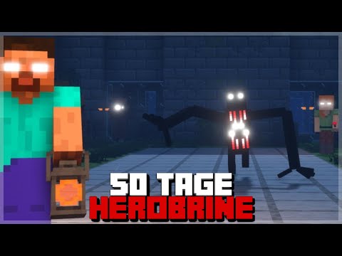 50 Days in Herobrine's World | LarsLP