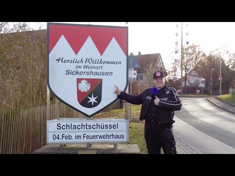 Herzlich Willkommen im Weinort Sickershausen. Unterwegs in Sickershausen bei Kitzingen