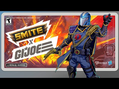 COBRA COMMANDER IS IN SMITE?! VOICE IS SO AWESOME! - Masters Ranked Apollo - SMITE