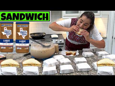 Sandwich de pollo - para **NEGOCIO y FIESTAS** 💰🥳