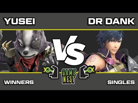 Game Nest Smash it Up: Yusei (Wolf) vs Dr Dank (Chrom) - Winners Round 2