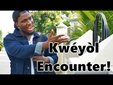 A Kwéyòl Encounter! | Caribbean Comedy | St. Lucia #frenchcaribbean