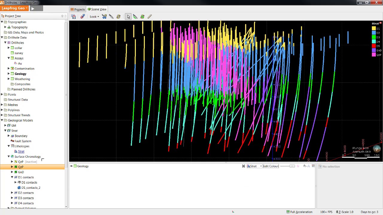 Editing Geological Model Surfaces