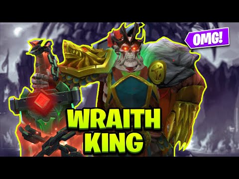 Wraith King is ABSOLUTE Wild!! - COMEBACK!! - Dota 2