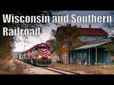 Wisconsin and Southern Railroad - WSOR T4 - Waukesha to Palmyra - November 2013 - GoPro