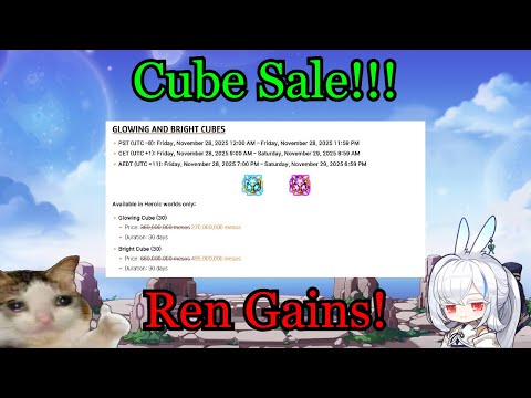 [Maplestory Heroic] Cube Sale!!! Ren Gains!