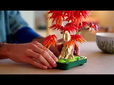 新品　未開封　レッドホッツ　レザーハンカチーフ　RED HOTS　ロカビリー LEGO Botanicals Japanese Red Maple Bonsai Tree Plant Decor 10348
