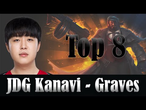 JDG Kanavi (Graves) Top Plays - JD Gaming vs FunPlus Phoenix, LPL 2020 Summer Week 7 Highlights
