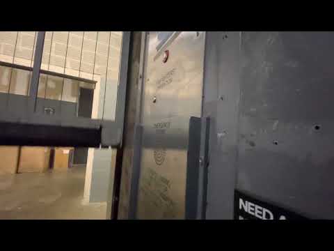 Epic Motor! Awesome MEI Hydraulic Freight Elevator