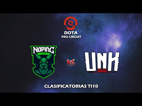 NoPing Esports vs Unknown - Clasificatorias Cerradas TI10