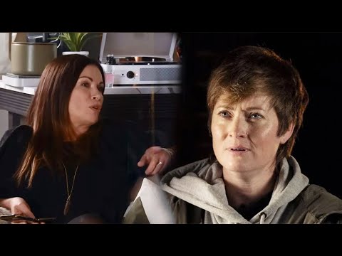 Carla explodes in revealing the truth about Becky's lies on Coronation Street