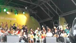 St Patrick's Day, Trafalgar Square, London 2011