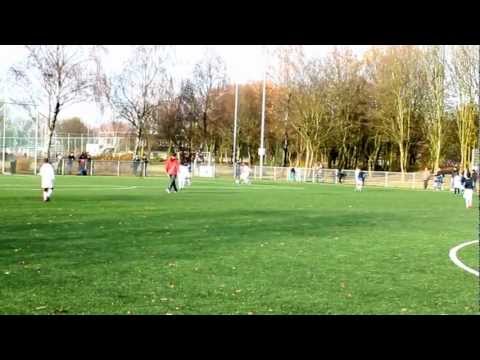 Voetbal fragmenten DWS E3 2012-Zeeburgia E5  (6-2)  Oefenwedstrijd