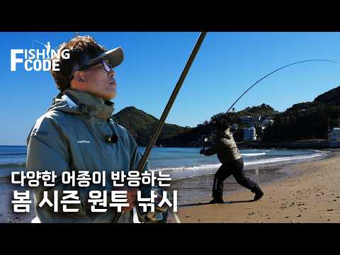 【26피싱코드】다양한 어종이 반응하는 봄 시즌 원투...