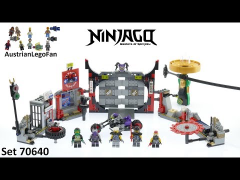 Vidéo LEGO Ninjago 70640 : Le QG du Gang des Fils de Garmadon