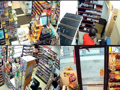Report-It: Surveillance footage of North Haven gas station robbery
