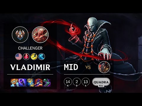 Vladimir Mid vs Twisted Fate - NA Challenger Patch 11.2