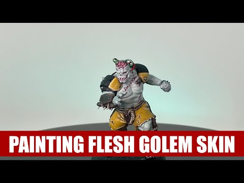 Painting Blood Bowl - Easy Flesh Golem Skin