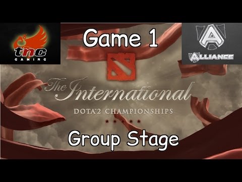 TnC vs Alliance - Game 1 - TI6 Group Stage - Highlights