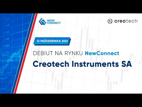 Debiut Creotech Instruments S.A. na rynku NewConnect - 12 października 2021 r.