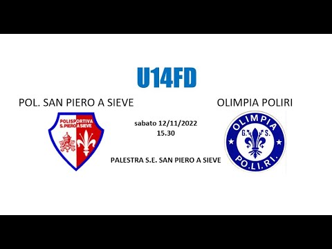 U14FD - POL. SAN PIERO A SIEVE vs. OLIMPIA POLIRI