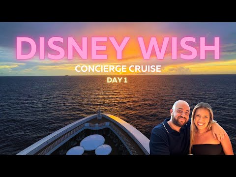 Disney Wish Concierge Cruise | Day 1 of our amazing weekend getaway! | July 2024