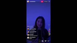 Annie Leblanc talks about her and Asher Angel’s break up on live video