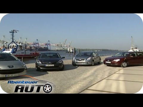 Vergleichstest: Toyota Yaris vs. Peugeot 207 vs. VW Polo vs. Renault Clio | Abenteuer Auto Classics