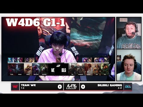 WE vs BLG - Game 1 | Week 4 Day 6 LPL Summer 2025 Split 3 | Team WE vs Bilibili Gaming G1 full