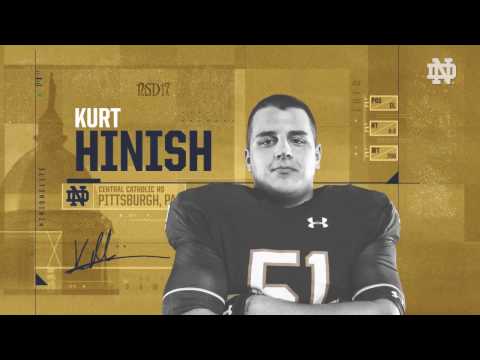 Kurt Hinish Highlights - Notre Dame Football - NSD17