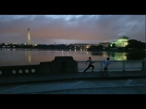 "On Your Left" Steve Rogers Meets Sam Wilson - Running Scene - Captain America: The Winter Soldier