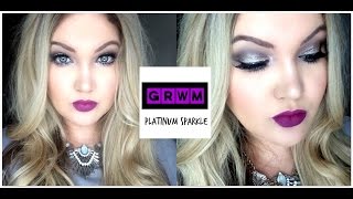 GRWM: PLATINUM SPARKLE EYES