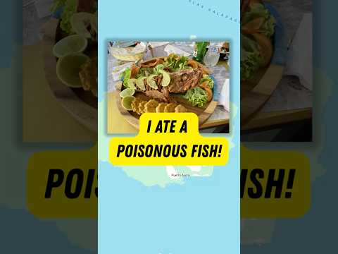 I Was DARED to Eat a POISONOUS Fish! 😳🐟 #shorts