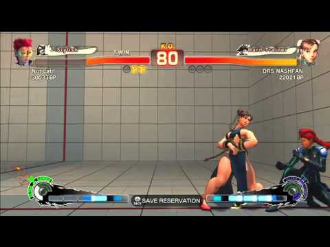 SSF4: Not Latif (C. Viper) VS DRS NASHFAN (Chun-Li) - Endless Battle