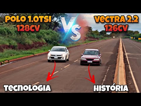 🔥⚡️ POLO 200TSI CHALLENGED THE GRANDPA VECTRA 2.2 // VECTRA 2.2 VS POLO 1.0 TURBO