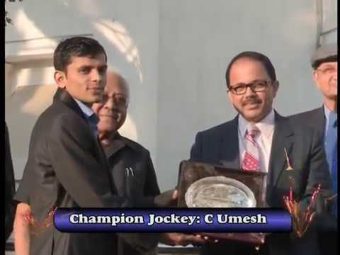 Champion Jockey C Umesh