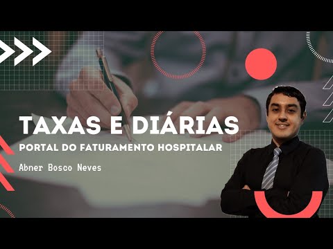 , title : 'Taxas e Diárias | Portal do Faturamento Hospitalar