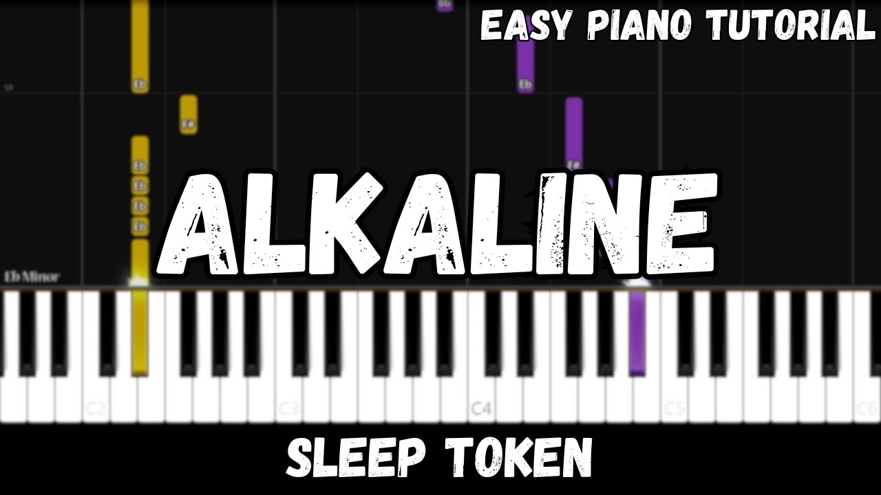 Sleep Token - Alkaline (Easy Piano Tutorial)